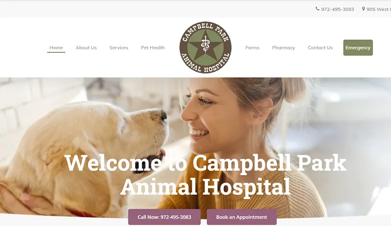 Campbell Park Animal Hospital Low Cost Vet